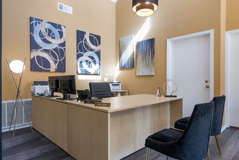 Leasing Office Interior at Stone Canyon Apartments in Shreveport, LA